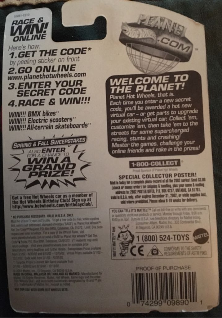 Cat-A-Pult - 2002 - Mainline toy car collectible - Main Image 2