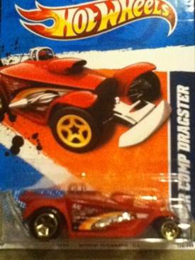 Super Comp Dragster - HW Drag Racers ’11 toy car collectible - Main Image 1