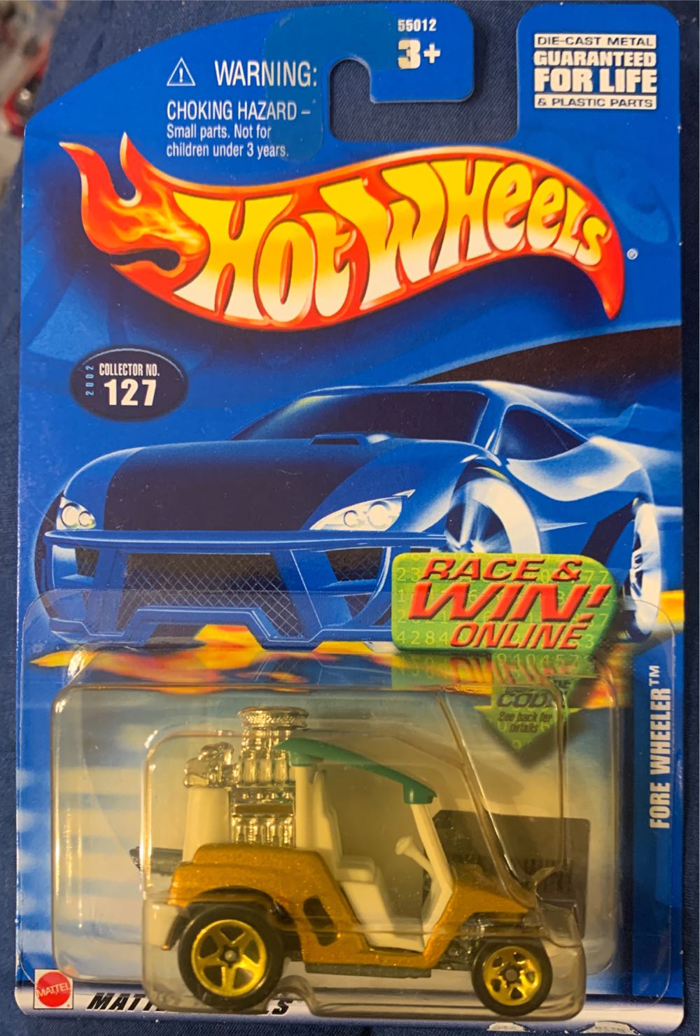Fore Wheeler - 2002 Hot Wheels toy car collectible - Main Image 3