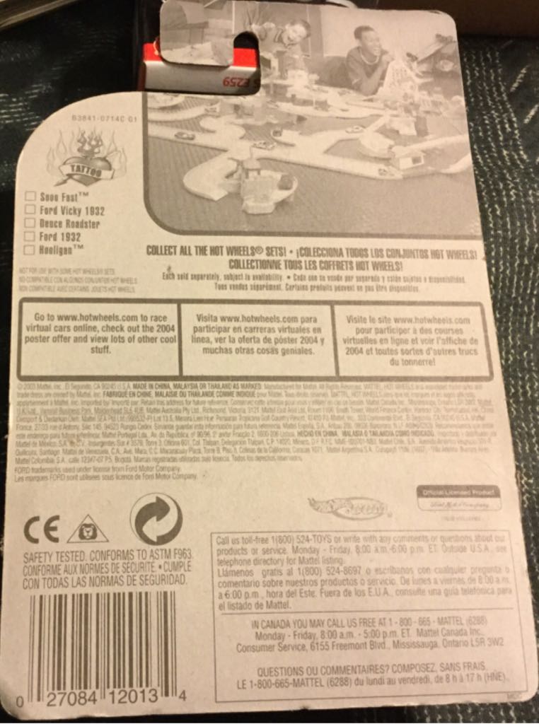 Duece Roadster - Tat Rods toy car collectible - Main Image 2