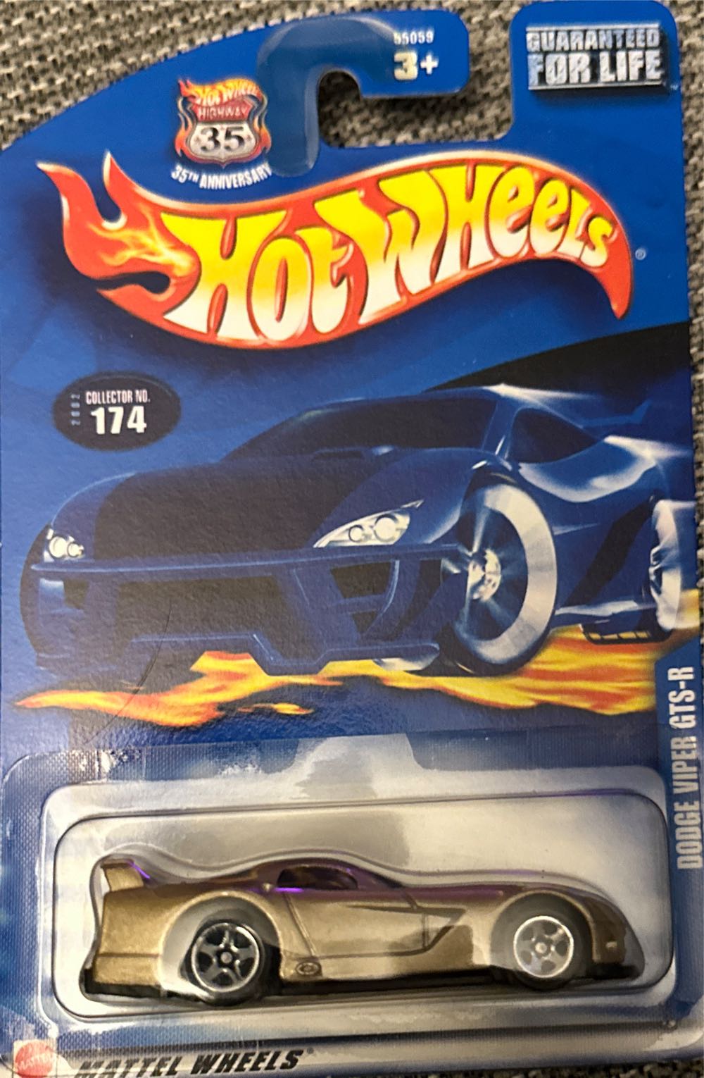 Dodge Viper GTS-R - 2002 - Mainline toy car collectible - Main Image 3