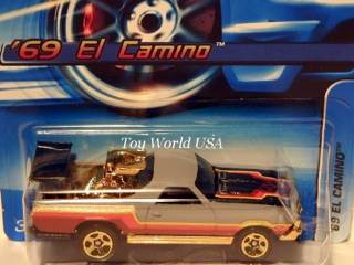 ’69 El Camino - Mattel Wheels toy car collectible - Main Image 1