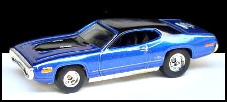 ’71 Plymouth GTX - Treasure Hunts 2002 toy car collectible - Main Image 2