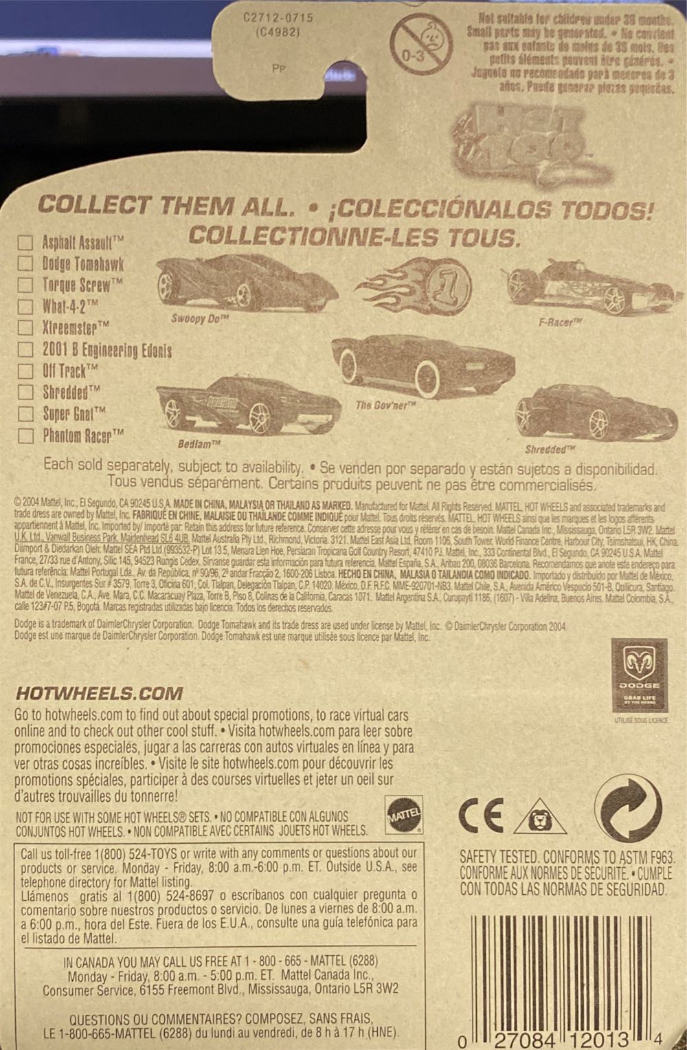 Dodge Tomahawk - 2004 First Editions toy car collectible - Main Image 3