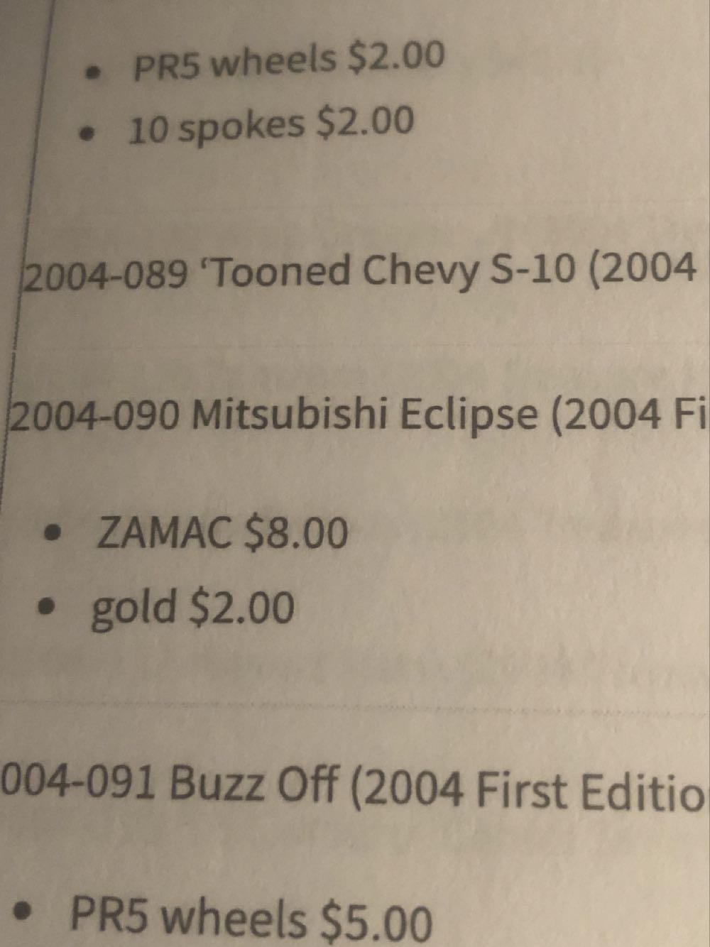 Mitsubishi Eclipse - 2004 First Editions toy car collectible - Main Image 3