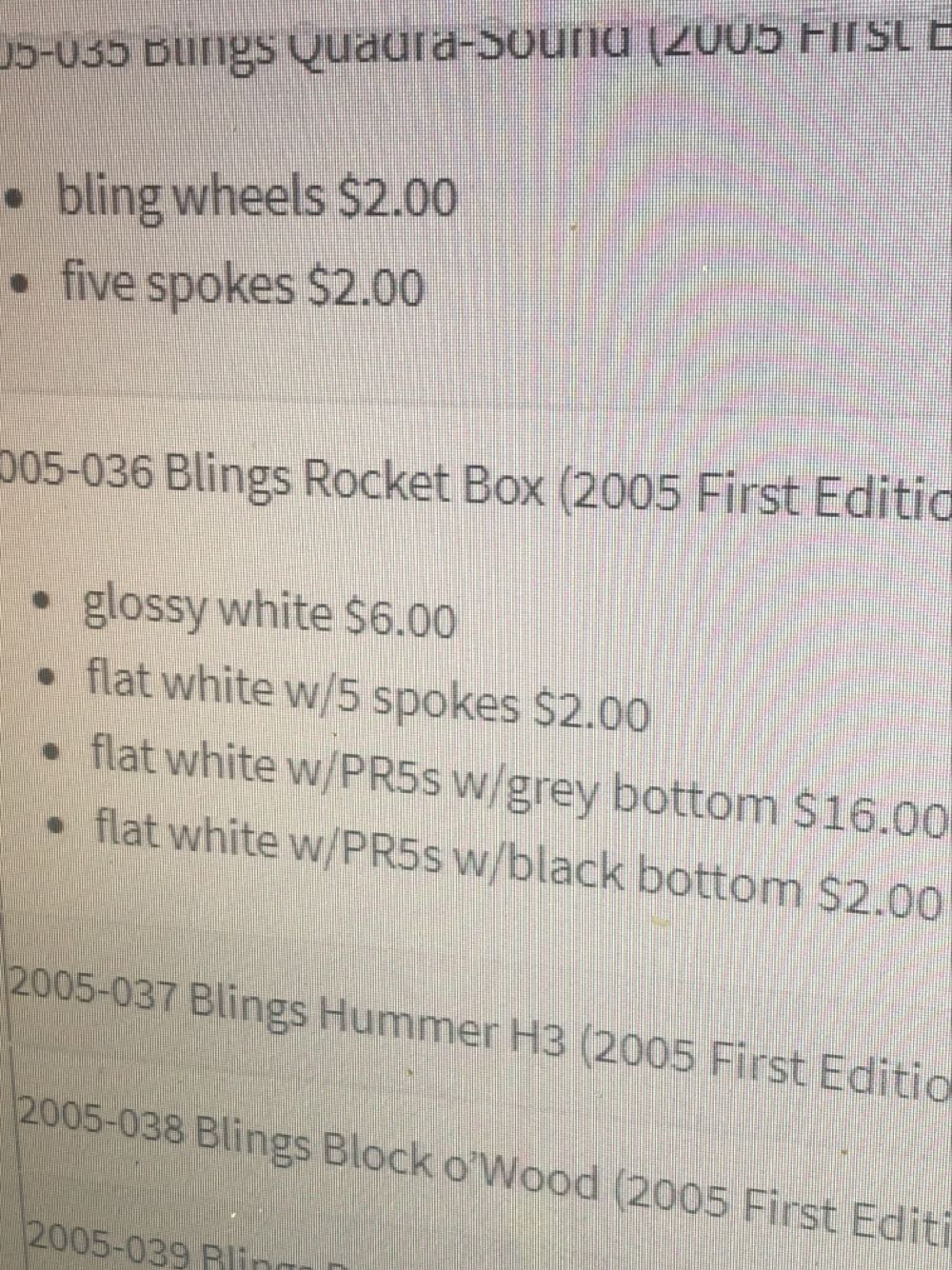 Rocket Box - First Editions 2005 toy car collectible - Main Image 3