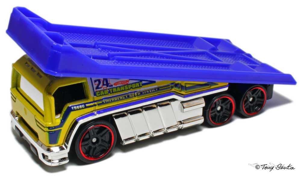 Back Slider - HW City Works 2011 toy car collectible - Main Image 3