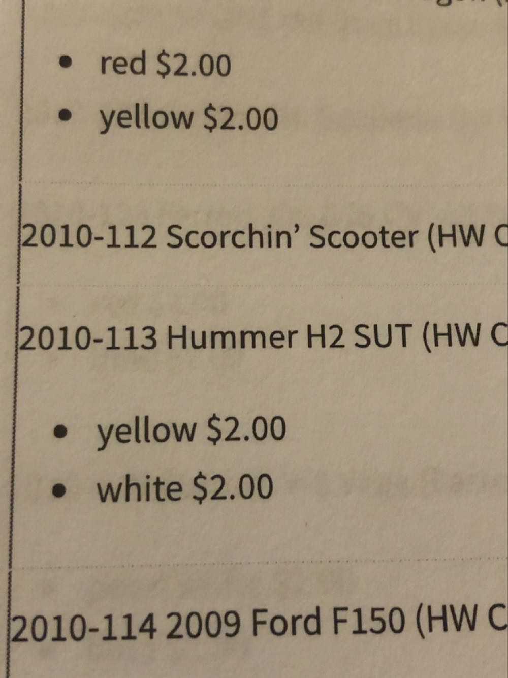 Hummer H2 - HW City Works toy car collectible - Main Image 3