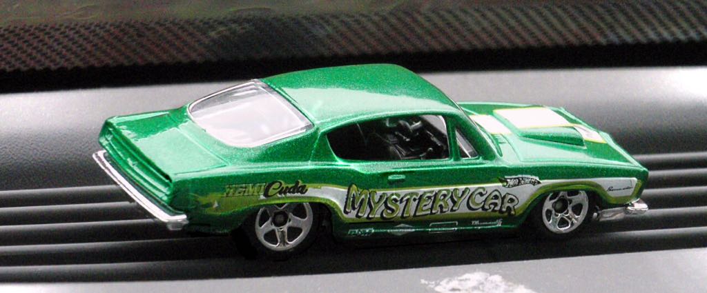 1968 Hemi Barracuda - Mystery Car toy car collectible - Main Image 2