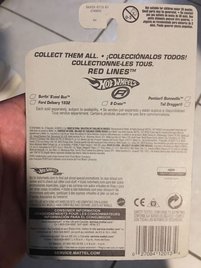 2004 Red Lines - 2004 Red Lines toy car collectible - Main Image 2