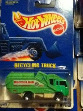 Recycling Truck toy car collectible - Main Image 1