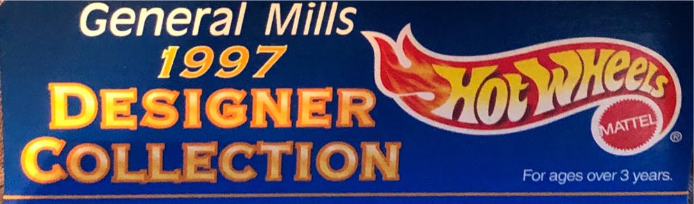 5 Pack General Mills 1997 Designer Collection  - 1997 Designer Collection toy car collectible - Main Image 4