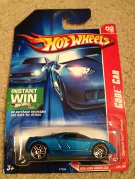 Cadillac Cien Concept - Code Car toy car collectible - Main Image 1