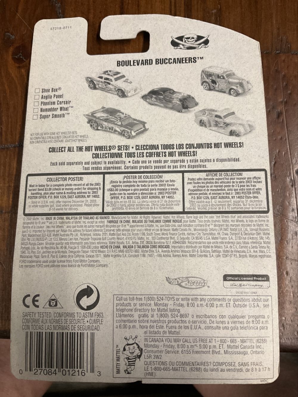 Anglia Panel - Boulevard Buccaneers toy car collectible - Main Image 3