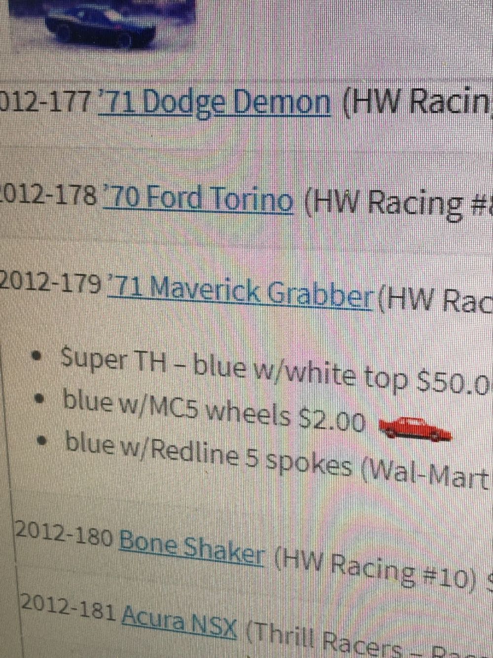 ’71 Maverick Grabber - Vintage American Muscle toy car collectible - Main Image 3