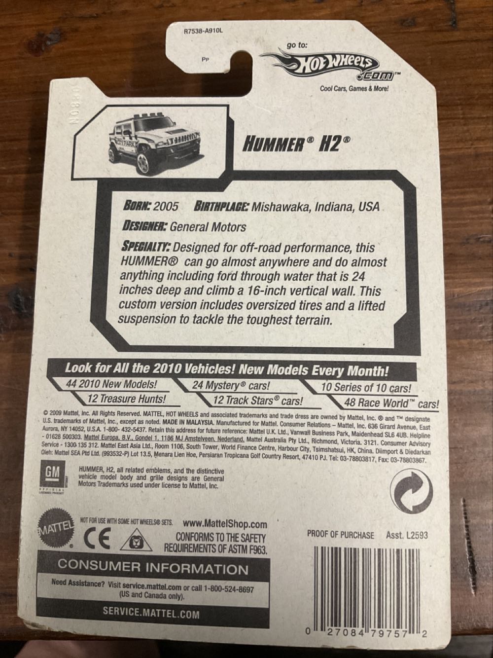 Stockar - 2010 Race World - Earth toy car collectible - Main Image 2