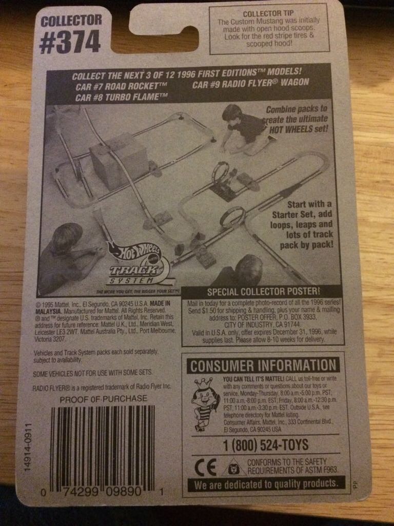 Radio Flyer Wagon - Loose - 1996 First Editions toy car collectible - Main Image 2