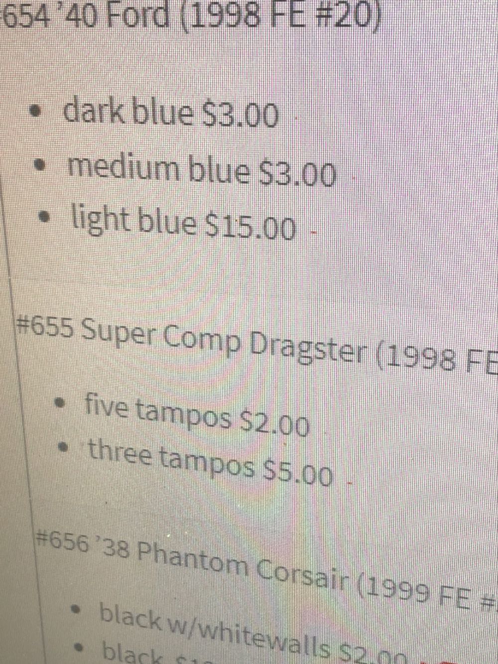 Super Comp Dragster - 1998 First Editions toy car collectible - Main Image 3