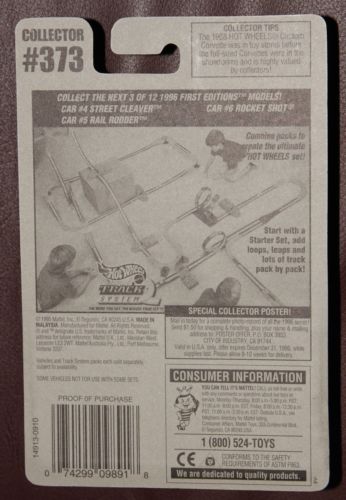 STREET CLEAVER - 1996 First Editions toy car collectible - Main Image 2