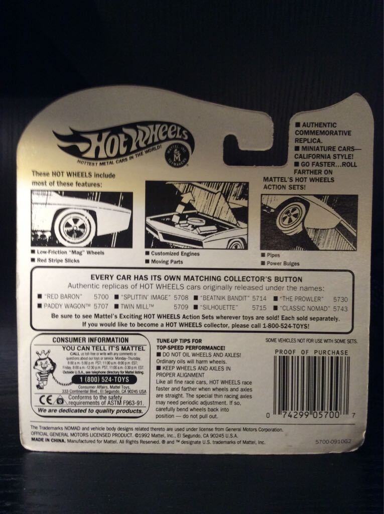 1992 Redlines - 25th Anniversary toy car collectible - Main Image 2