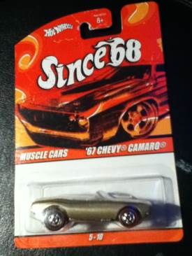 67 Chevy Camaro - Since 68 - Muscle Cars toy car collectible - Main Image 1