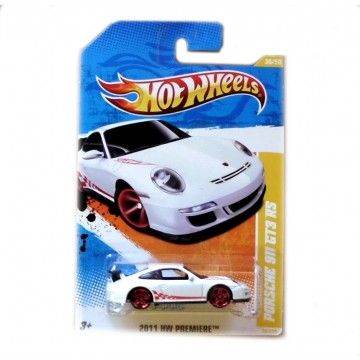 Porshe 911 GT3 RS - 2015 - HW Workshop - NightBurnerz toy car collectible - Main Image 2