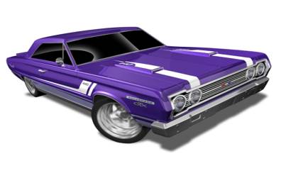 ’67 Plymouth GTX - Muscle Mania toy car collectible - Main Image 2