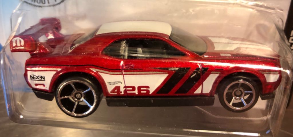 Dodge Challenger Drift Car - HW Nightburnerz toy car collectible - Main Image 2