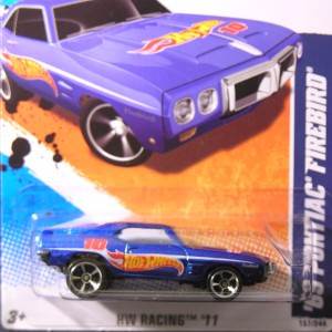 ’69 Pontiac Firebird - HW Racing 11 toy car collectible - Main Image 2