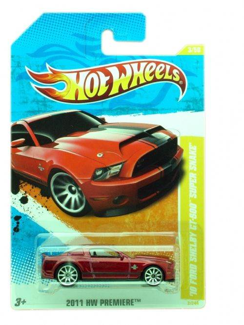 ’10 Ford Shelby Gt 500 Super Snake - 2019 HW Race Team toy car collectible - Main Image 2