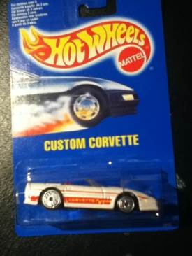 Custom Corvette - 1993 - HW Mainline toy car collectible - Main Image 1