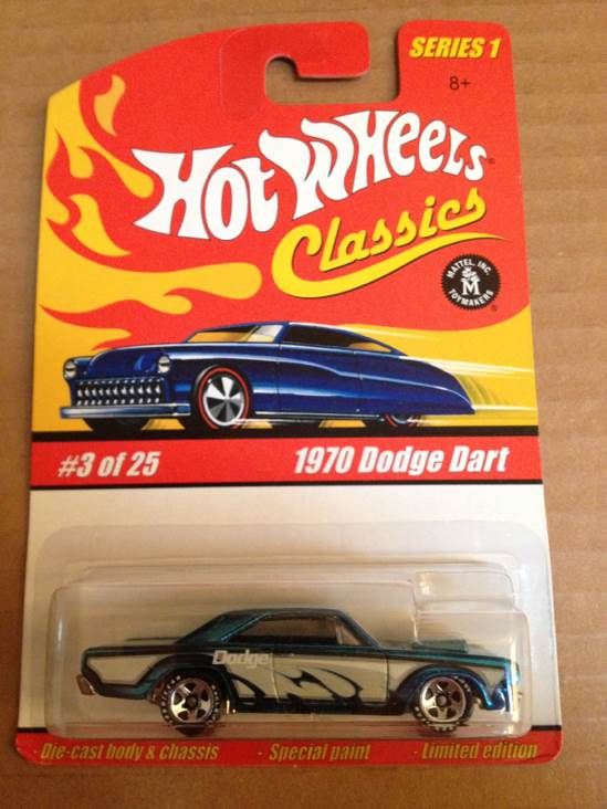 1970 Dodge Dart - Hot Wheels Classics Series 1 toy car collectible - Main Image 2
