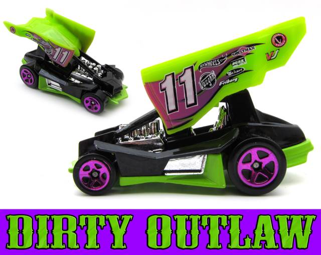Dirty Outlaw - #44 HW Premiere toy car collectible - Main Image 2