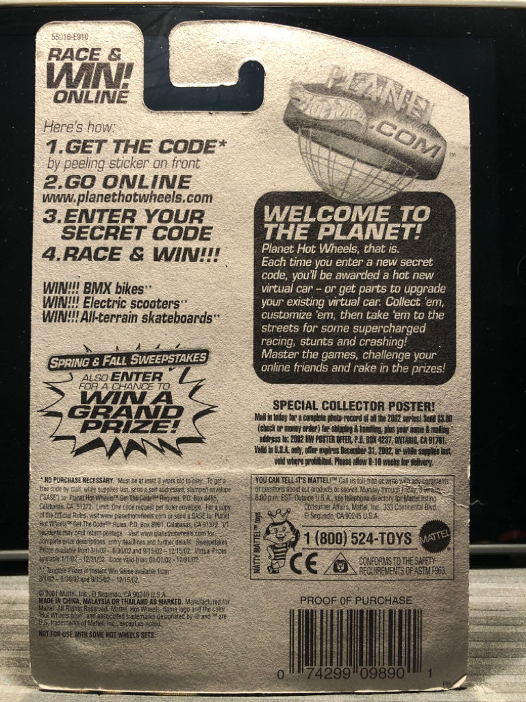 Thunderstreak - Hot Wheels Race Team toy car collectible - Main Image 2