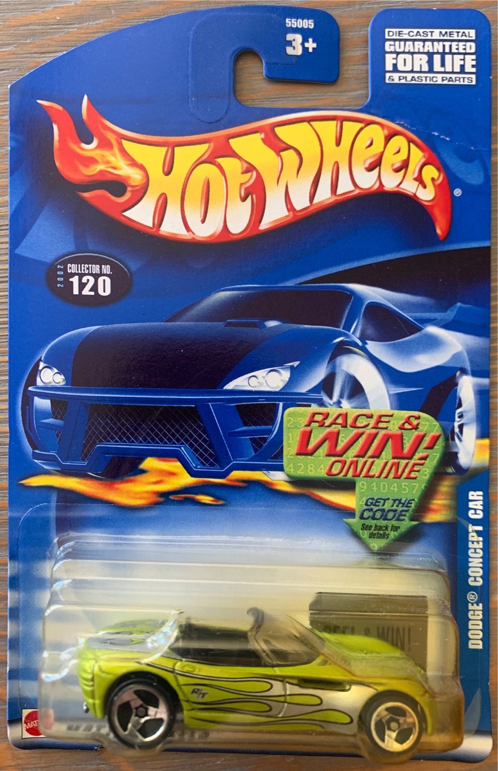 120 - Dodge Concept Car - Mainline toy car collectible - Main Image 4