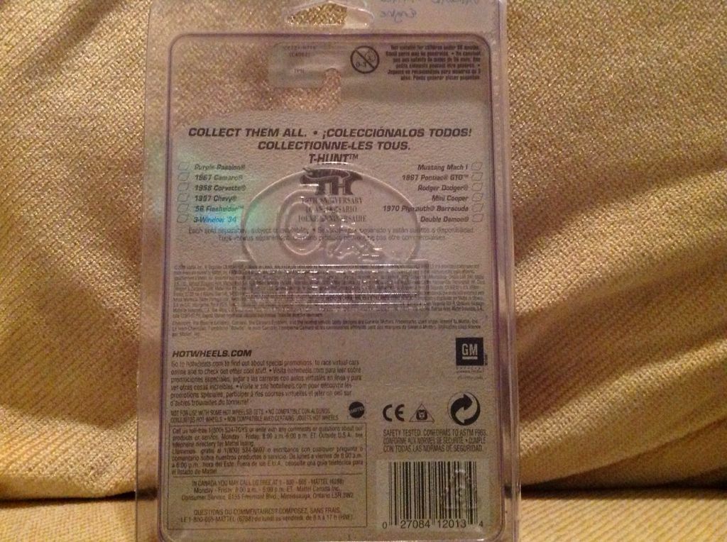 ‘67 Camaro - 2005 Treasure Hunt toy car collectible - Main Image 2