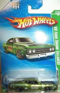 ’69 Ford Torino Talladega - ’10 Treasure Hunt toy car collectible - Main Image 2