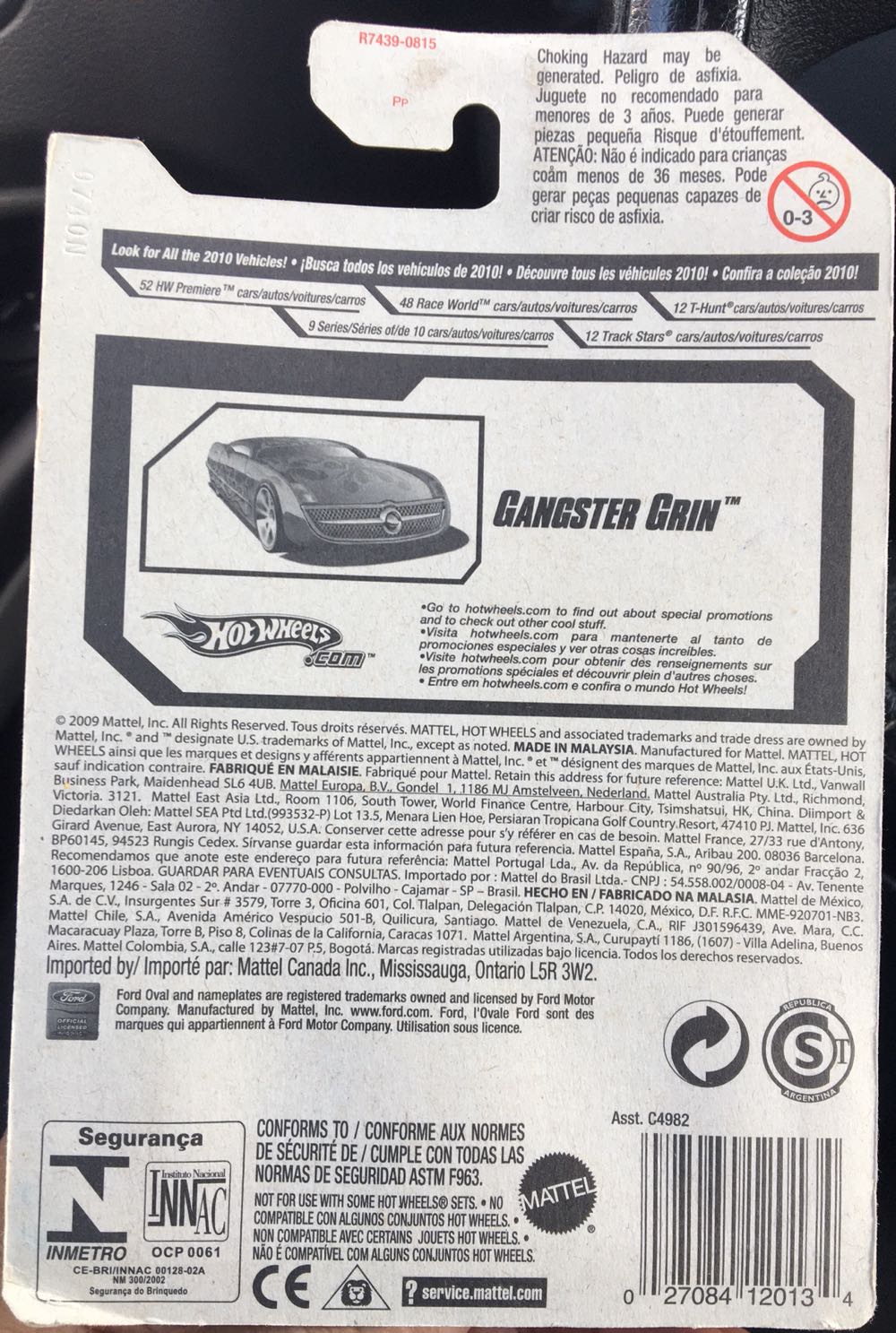 Gangster Grin - Treasure Hunts toy car collectible - Main Image 3