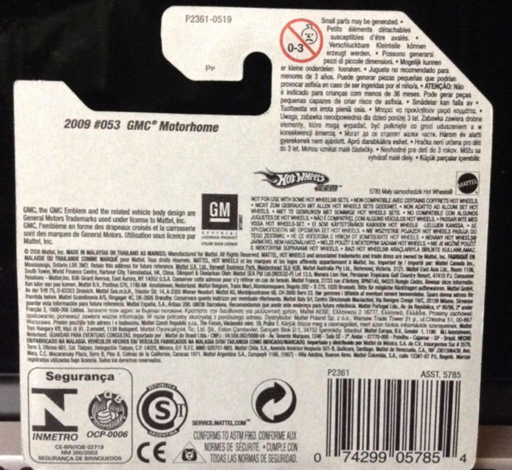 GMC Motorhome - Super Treasure Hunt toy car collectible - Main Image 2