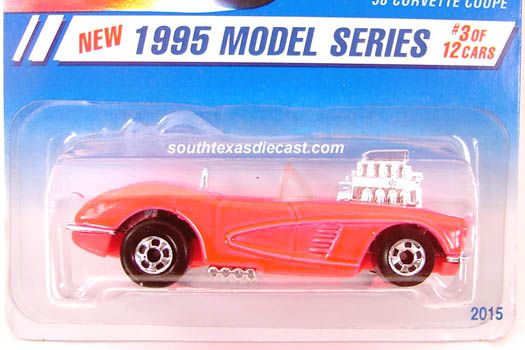 Corvette Coupe 341 - 1995 Model Series toy car collectible - Main Image 2
