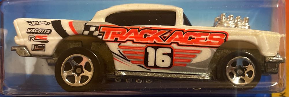 1957 Chevy (Exposed Engine) - Track Aces toy car collectible - Main Image 3