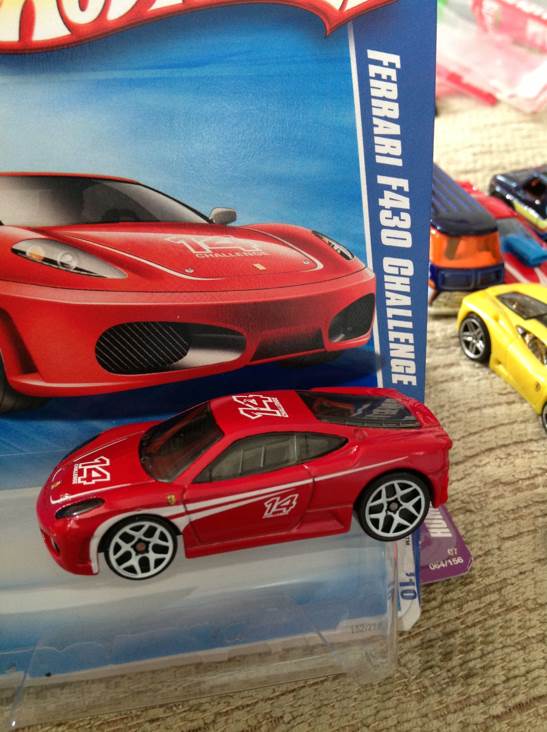 Ferrari F430 Challenge - HW Racing ’10 toy car collectible - Main Image 2