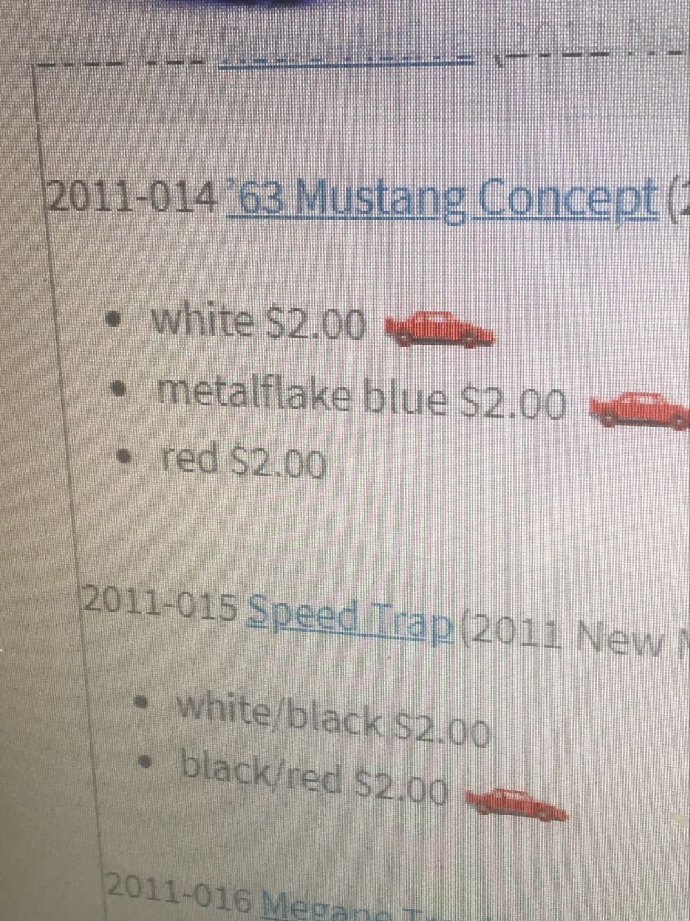 14/50 ’63 Ford Mustang II Concept - 2011 - HW New Models toy car collectible - Main Image 3