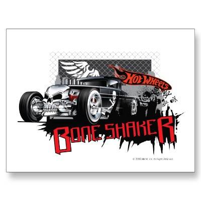 Bone Shaker - HW Hot Rods toy car collectible - Main Image 2