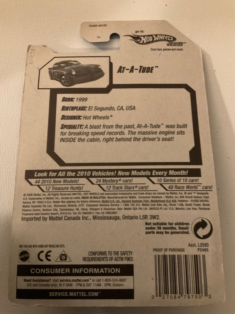 At-a-Tude ‘09 - Modified Rides toy car collectible - Main Image 2