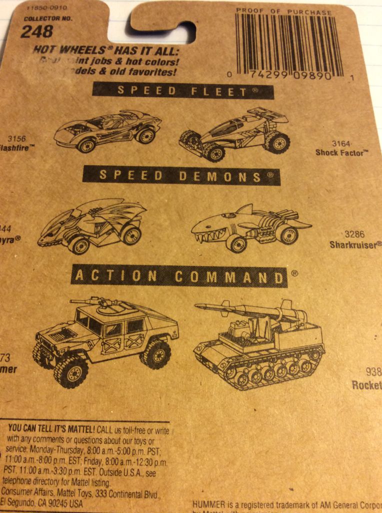 Splittin Image II - Blue Card toy car collectible - Main Image 2