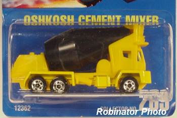 Oshkosh Cement Mixer - Mainline toy car collectible - Main Image 2