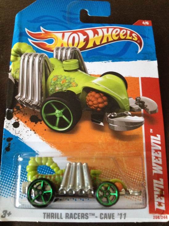 Eevil Weevil - 2011 Thrill Racers toy car collectible - Main Image 2