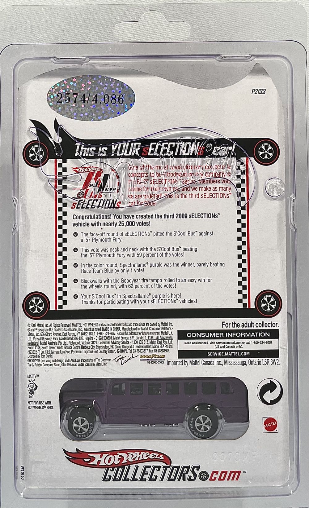 RLC S’Cool Bus - RLC Selections toy car collectible - Main Image 2