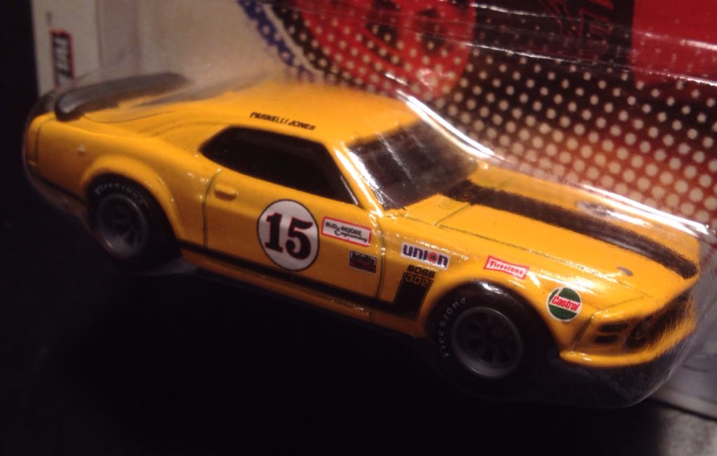 Mustang / 1970 Boss 302 - 2011 Hot Wheels Vintage Racing toy car collectible - Main Image 2